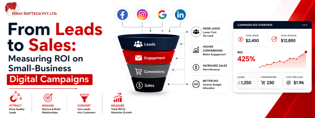 From Leads to Sales: Measuring ROI on Small-Business Digital Campaigns